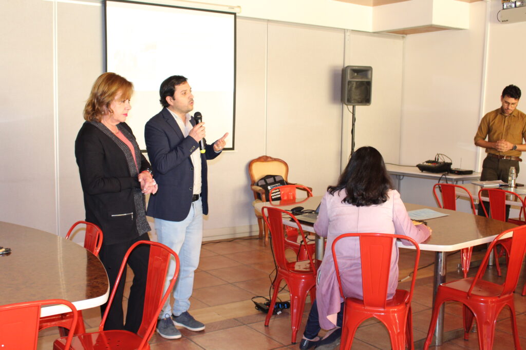 Inicio de los Cafés - Giselle y Eugenio