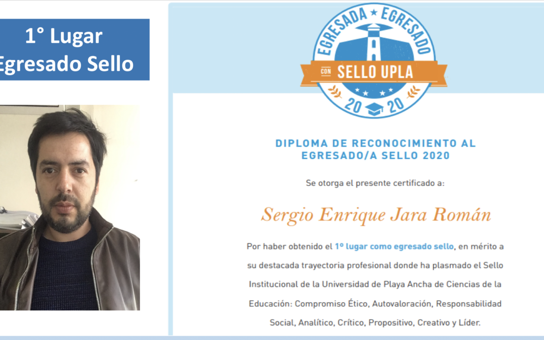 Egresado Sello 2020 realizado el 8 de abril del 2021
