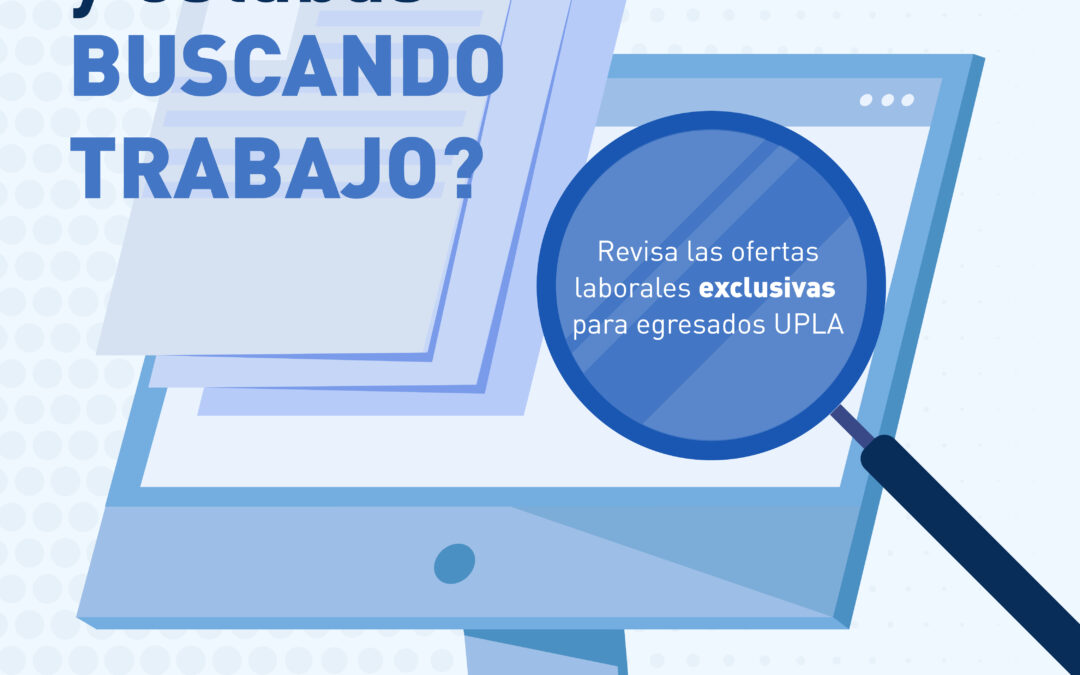 ¿Buscando pega?: UCSE y DGDE lanzan bolsa de empleos UPLA dirigida a estudiantes y egresados