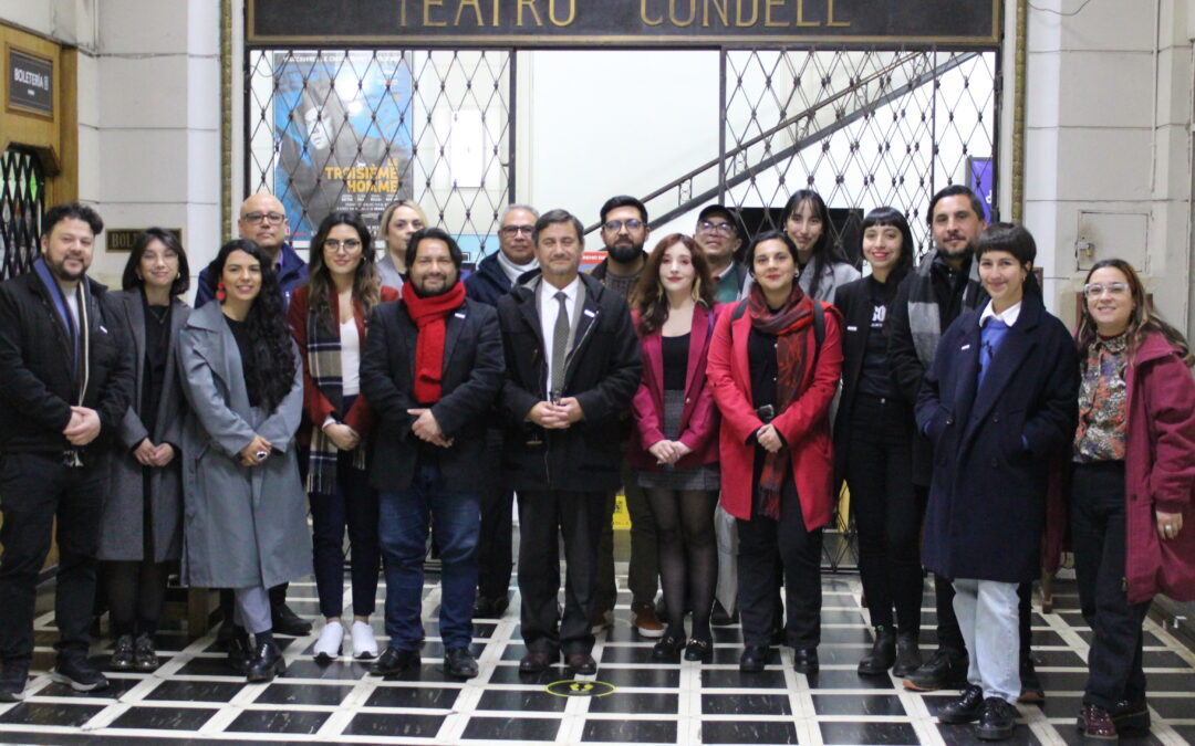 UPLA firma convenio de colaboración con Insomnia Teatro Condell para impulsar acciones culturales