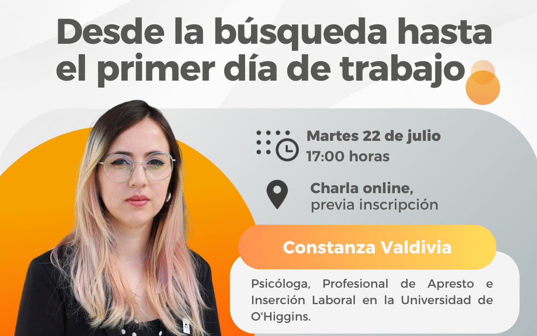 Charla REGRAT | «Desde la búsqueda hasta el primer día de trabajo»