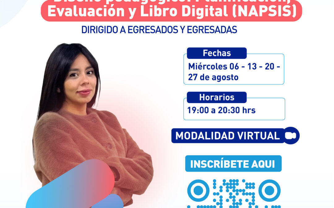 Taller | Diseño pedagógico: Planificación, Evaluación y Libro Digital (NAPSIS)