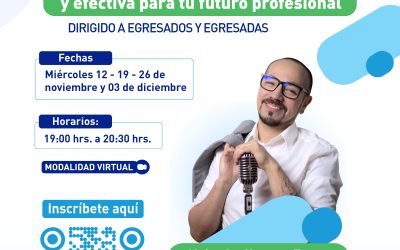 Taller | Desbloquea tu voz: comunicación clara y efectiva para tu futuro profesional 🎙️