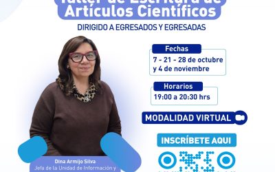 Taller | Escritura de artículos científicos