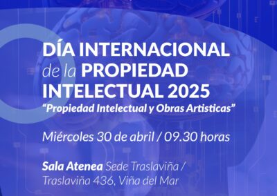 Afiche del día internacional de la Propiedad Intelectual 2025