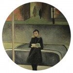 Expo colectiva estudiantes UPLA_Pintura-de-Valerie-Giorgi