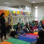 Niños en biblioteca infantil_UPLA
