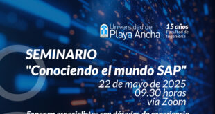 Especialistas en sistema para la optimización de procesos expondrán en jornada virtual "Conociendo el Mundo SAP"