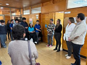 Estudiantes de Calle Larga realizaron pasantía en la Facultad de Ingeniería UPLA