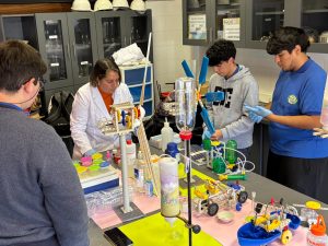 Estudiantes de Calle Larga realizaron pasantía en la Facultad de Ingeniería UPLA