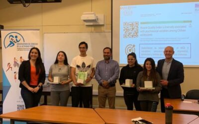 Estudiantes del Diplomado de Actividad Física en el Curso de la Vida participaron en encuentro con la Facultad de Ciencias de la Actividad Física y del Deporte