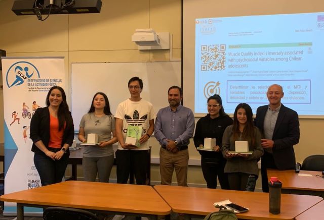 Estudiantes del Diplomado de Actividad Física en el Curso de la Vida participaron en encuentro con la Facultad de Ciencias de la Actividad Física y del Deporte