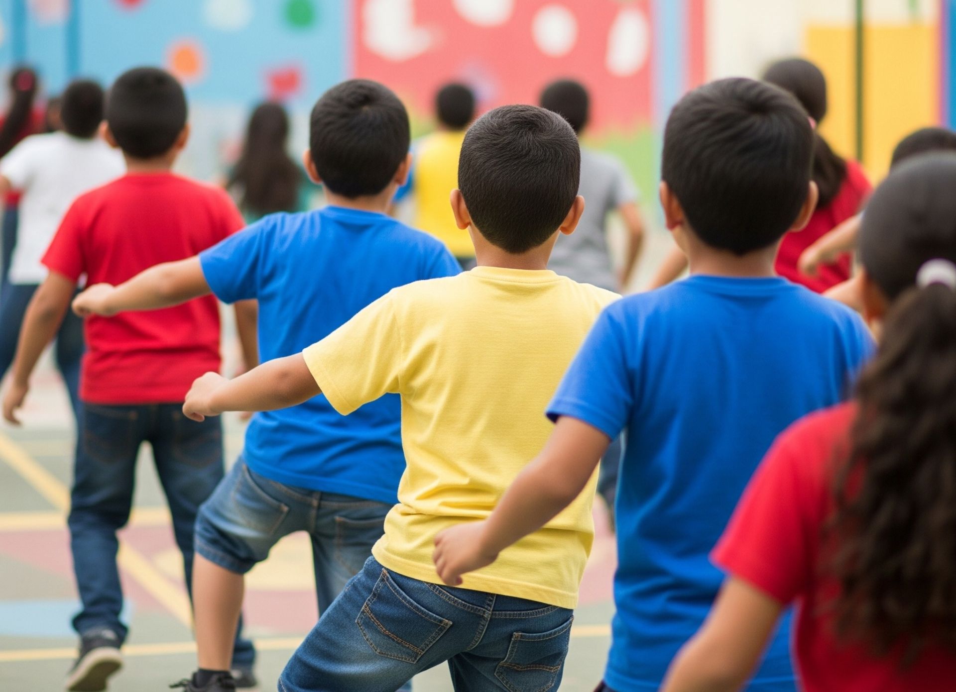 Escolares en contexto de actividad física