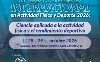 Se amplía el plazo para el envío de trabajos al II Congreso Internacional en Actividad Física y Deporte 2026