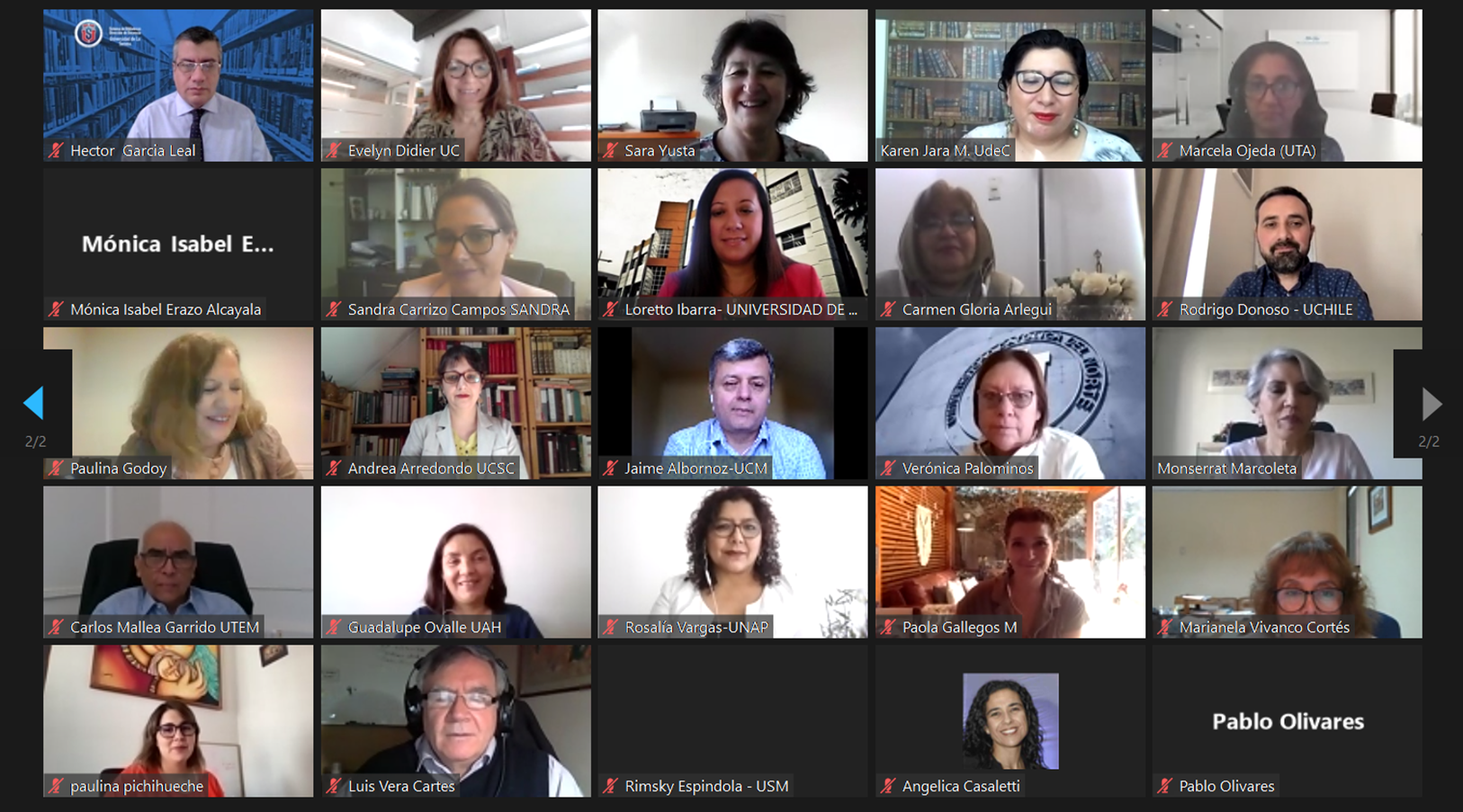 Comisión Asesora de Bibliotecas del CRUCH destacó avances de sus subcomisiones