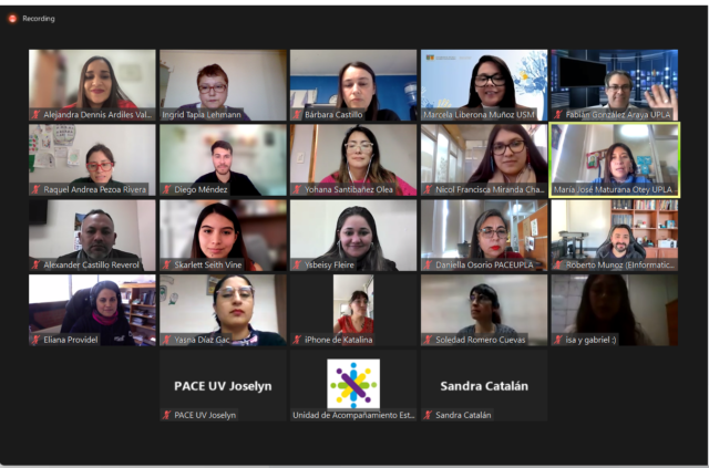 Profesionales y docentes de universidades del CRUV se capacitan en Diseño Universal para el Aprendizaje