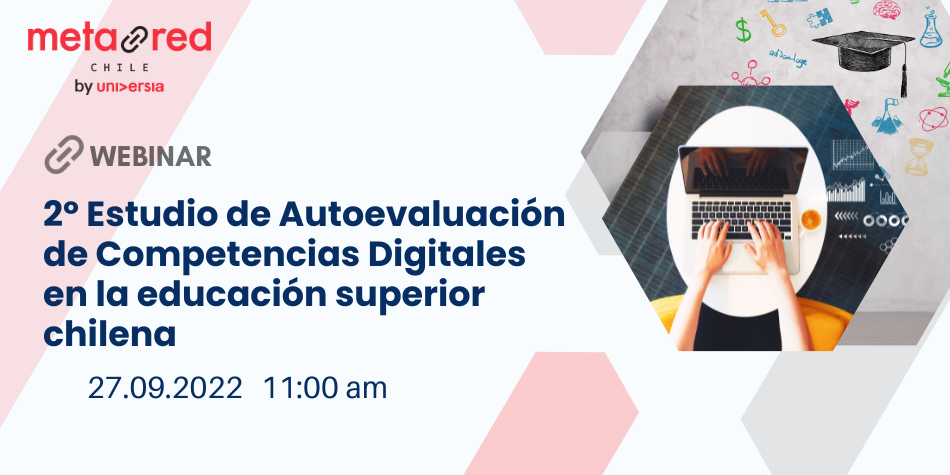VRA invita a webinar sobre 2° Estudio de Autoevaluación de Competencias Digitales Docentes en la Educación Superior