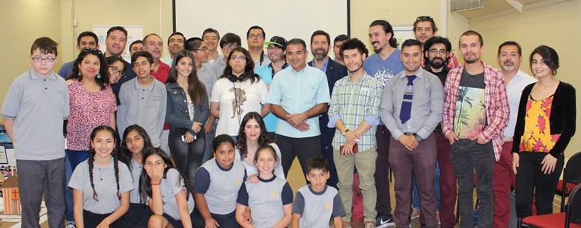 Estudiantes UPLA y escolares del Valle del Aconcagua compartieron experiencias en Seminario de Robótica