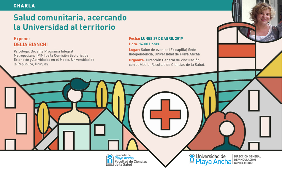 Experta uruguaya dictará charla “Salud comunitaria, acercando la Universidad al territorio” en la UPLA
