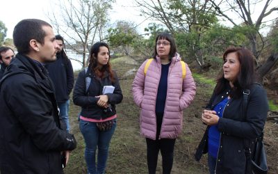Académicas UPLA y comunidad de Laguna Verde trabajan en la recuperación del humedal “El Sauce”