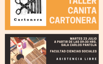 En la Facultad de Ciencias Sociales se realizará taller de encuadernación ‘Canita Cartonera’ abierto a la comunidad