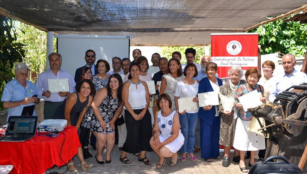 Adultos mayores fueron los protagonistas de proyecto de estudiantes del campus San Felipe de la UPLA