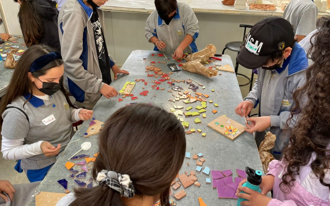 UPLA realizó talleres a estudiantes de establecimientos educacionales de la región de Valparaíso en el marco de la Semana de la Educación Artística 2022