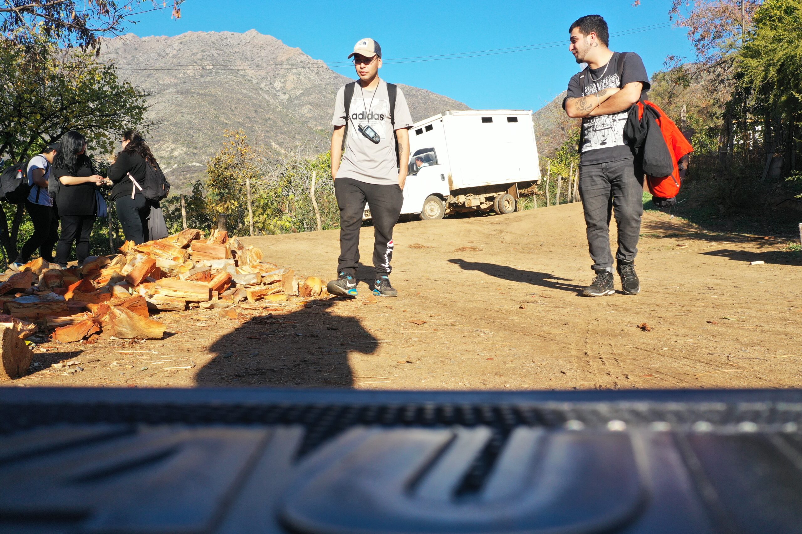 Académico de Geografía UPLA realizó trabajo territorial en Colliguay para levantamiento de información cartográfica de la zona en el marco de un proyecto de vínculo con el medio