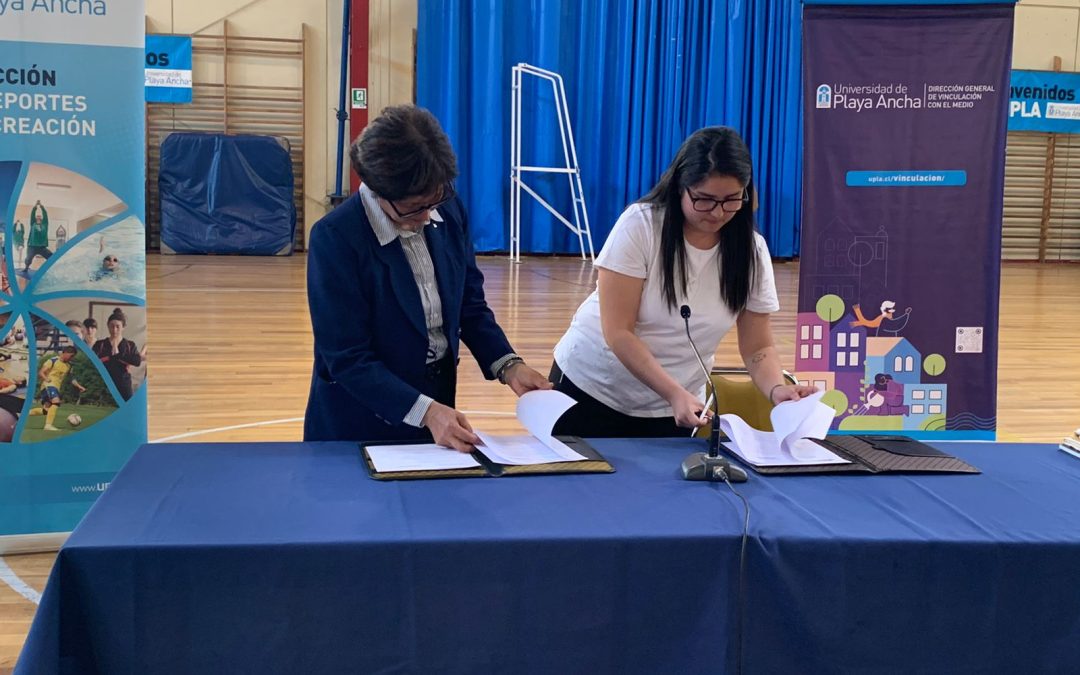 Fundación Todas Juegan firmó convenio de colaboración con Universidad de Playa Ancha