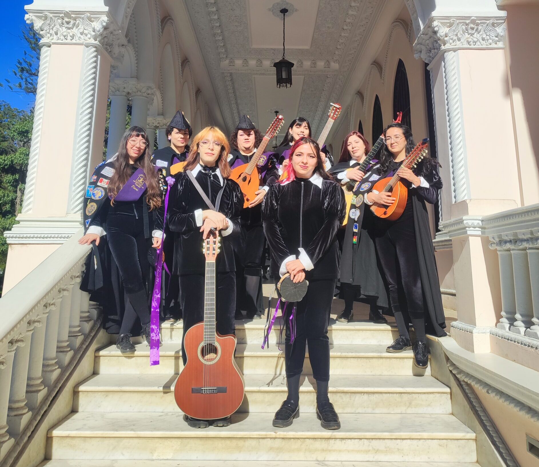 Tuna Femenina UPLA celebró sus 27 años de trayectoria con concierto en Palacio Vergara de Viña del Mar