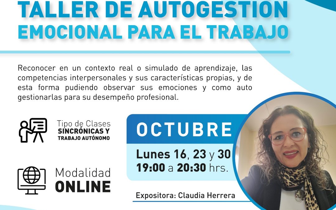 La UCSE te invita a los talleres de autogestión emocional para el trabajo