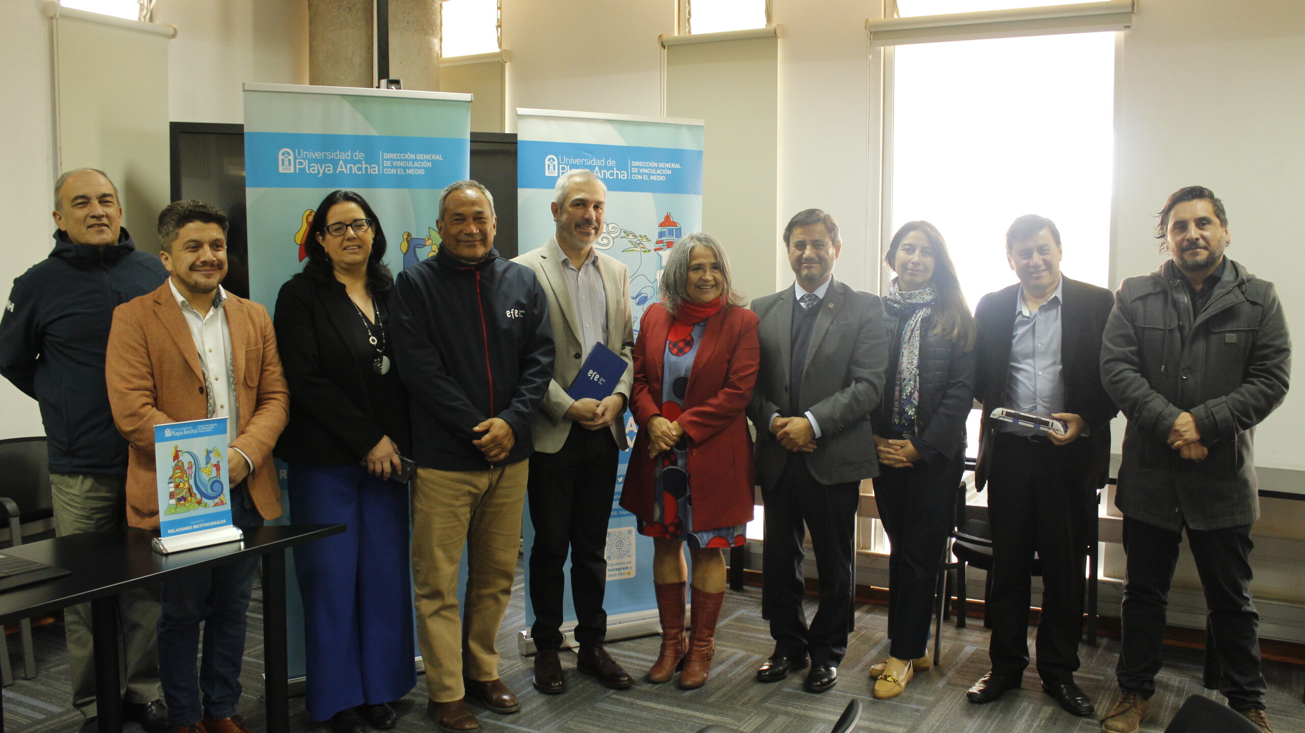UPLA y EFE firman convenio para impulsar investigación, innovación y cultura en la región de Valparaíso