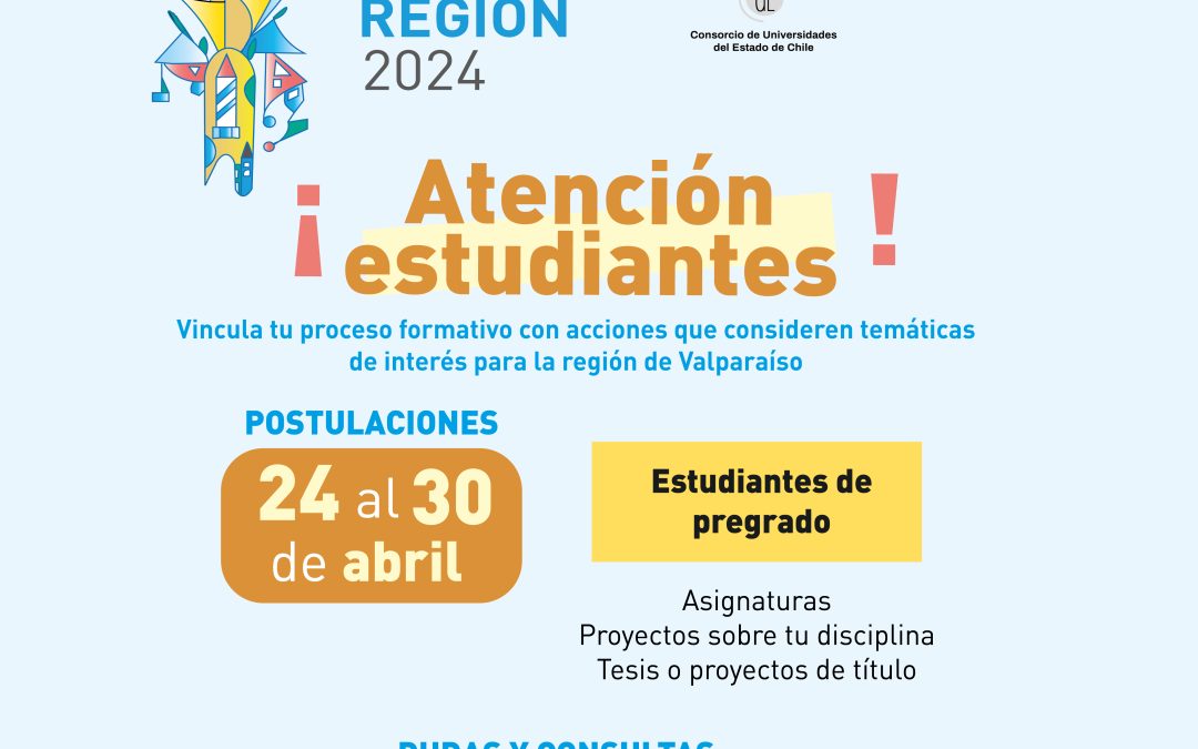 Fondo Raíz/Región: Abren concurso para estudiantes de pregrado que trabajen con instituciones del Ecosistema Público Regional