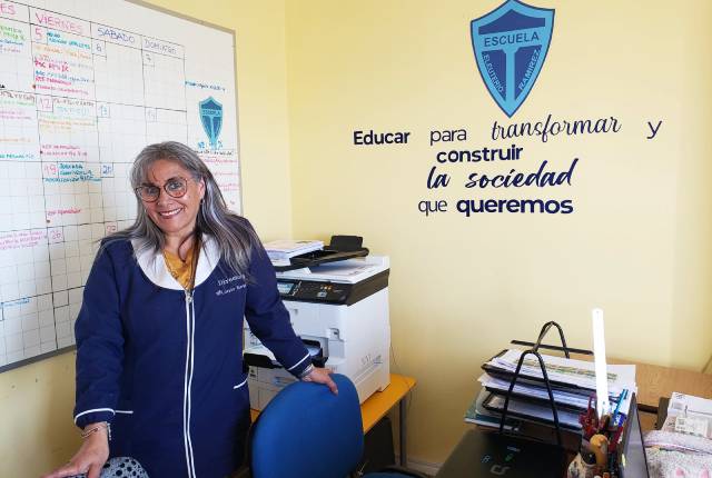 Directora Escuela Eleuterio Ramírez y participación en proyecto UPA 2395: “A quienes primero va a beneficiar es a los niños y niñas de las escuelas”