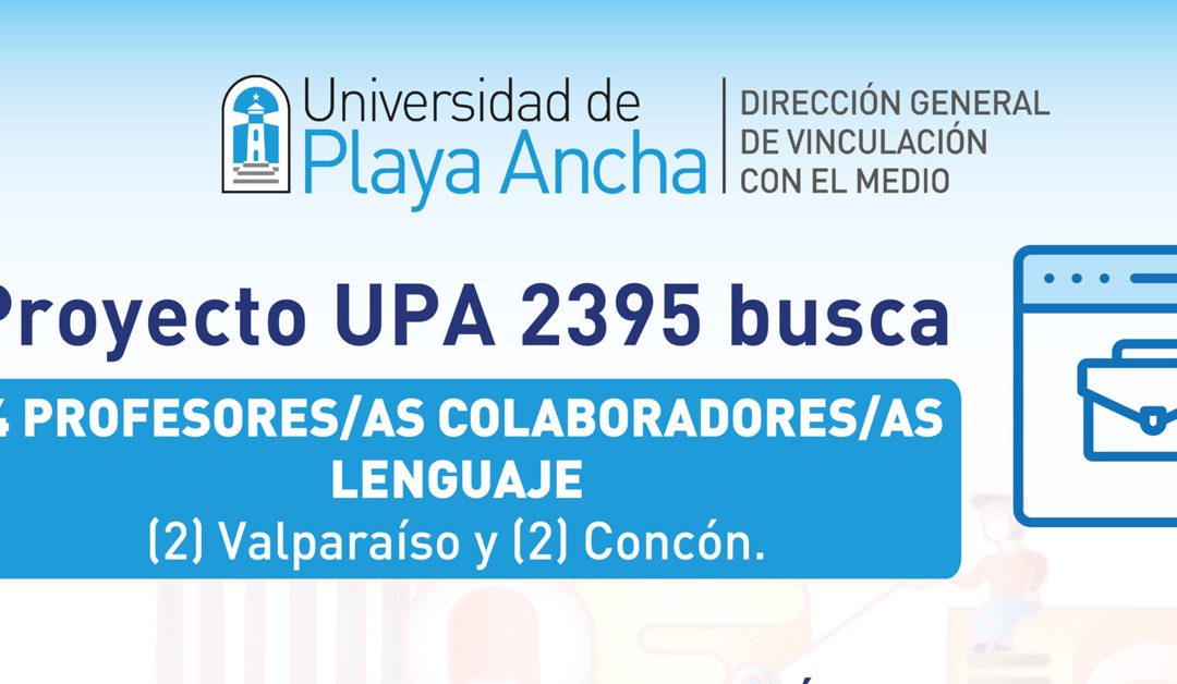 Concurso | Profesores Colaboradores de Lenguaje para Valparaíso y Concón