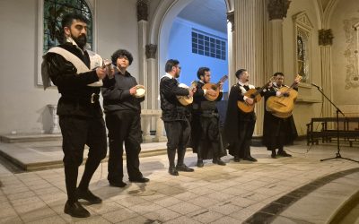 Tuna de la Facultad de Arte animó nueva jornada de la Temporada Musical en La Compañía