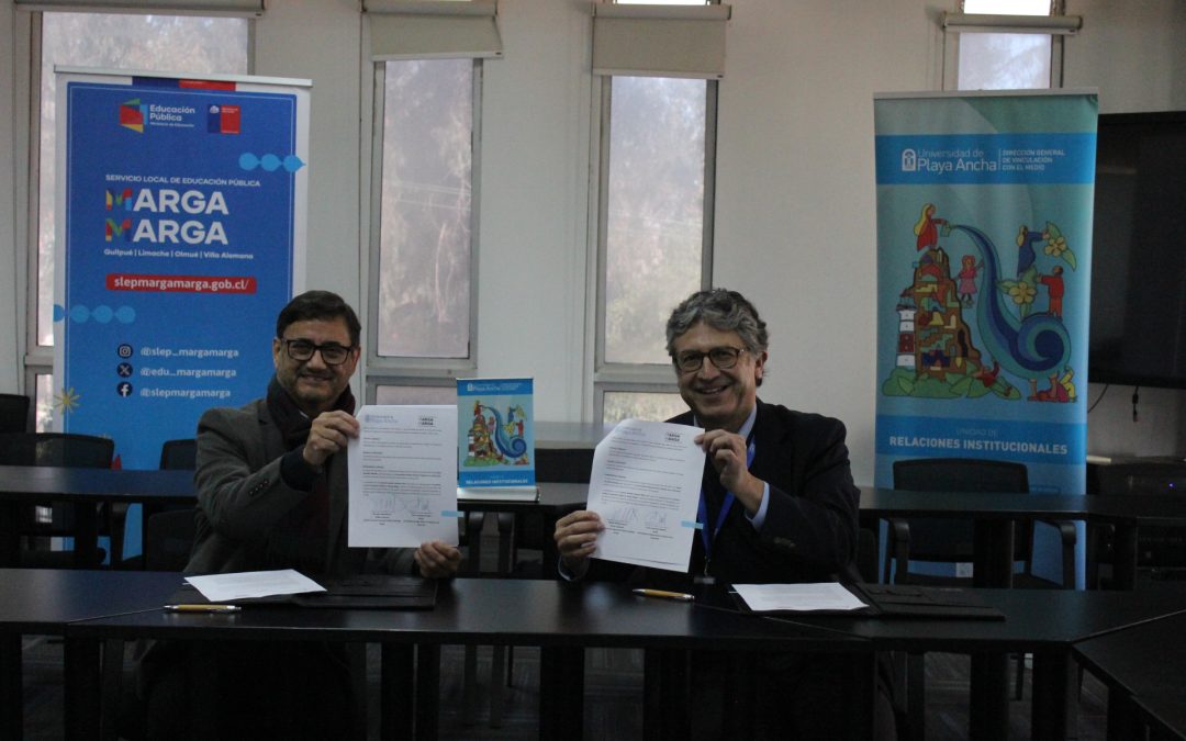UPLA y SLEP Marga Marga firman alianza para fortalecer la nueva educación pública de la Región