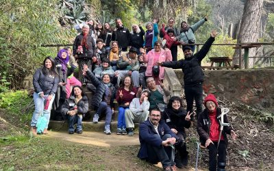 Visibilizando saberes colectivos: Vecinas y vecinos de Torres de Mesana visitan parque Quintil para aprender sobre agroecología