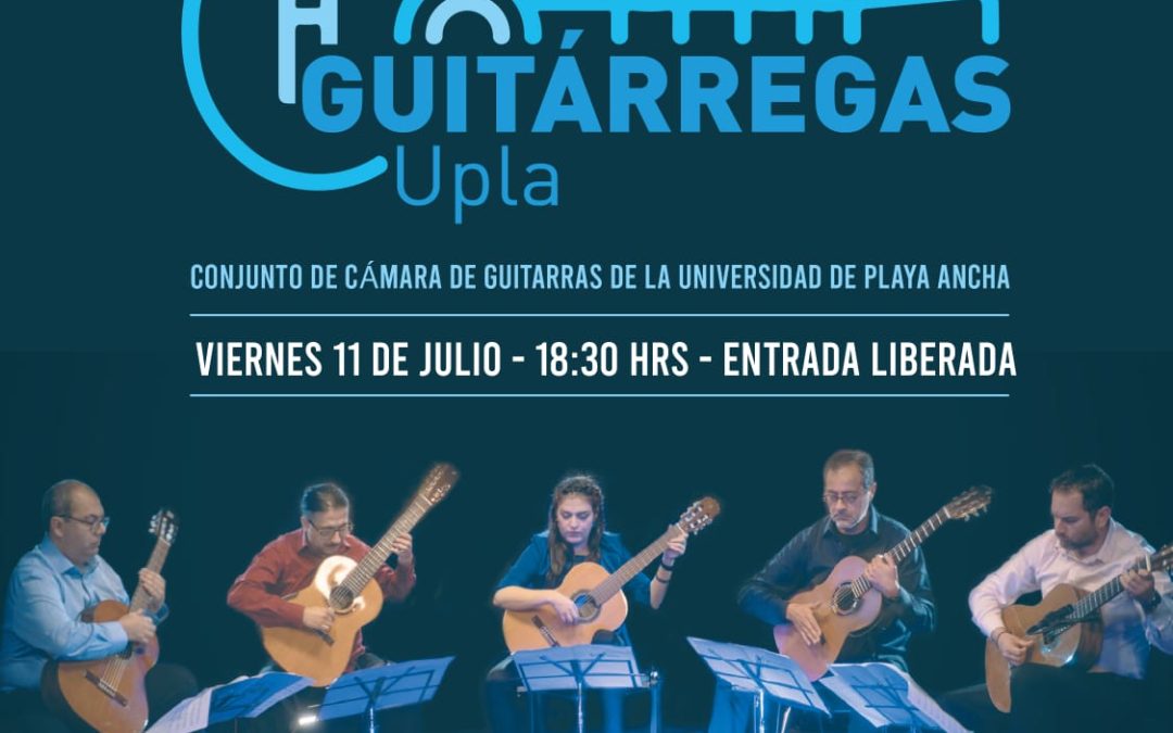 Conjunto Guitárregas de la UPLA se presentará en el Centro Cultural Leopoldo Silva de Quillota