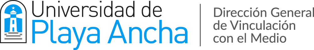 Isologo de la Dirección General de Vinculación con el Medio de la Universidad de Playa Ancha (UPLA)