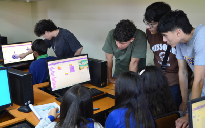 Campus San Felipe: escolares aprenden sobre programación digital en iniciativa de vinculación con el medio de la UPLA
