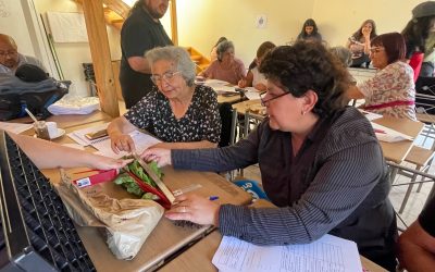 Mujeres de El Rungue y La Quebrada fueron capacitadas para digitalizar la información de sus cultivos