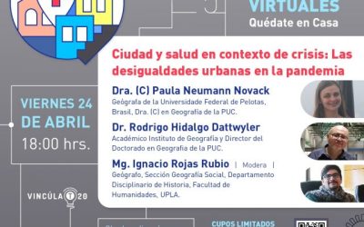 Culmina primera parte del ciclo de charlas virtuales “Quédate en Casa” que organiza la Dirección General de Vinculación con el Medio