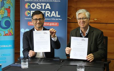 Universidad de Playa Ancha y SLEP Costa Central consolidan alianza para fortalecer la educación pública de la región