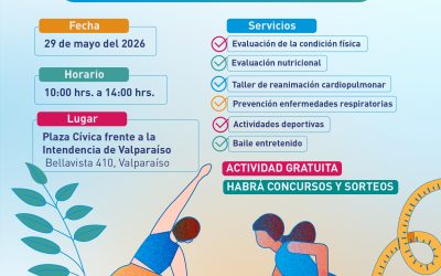 Universidad de Playa Ancha invita a su primera Feria de Vida Activa y Saludable abierta a la comunidad en Valparaíso