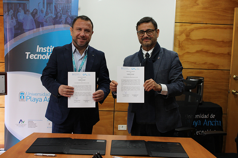 Universidad de Playa Ancha potencia su oferta de carreras técnicas a través de convenio con la Caja Los Andes