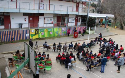 Escuela Diego Portales potencia actividades recreativas junto a proyecto de vinculación UPLA