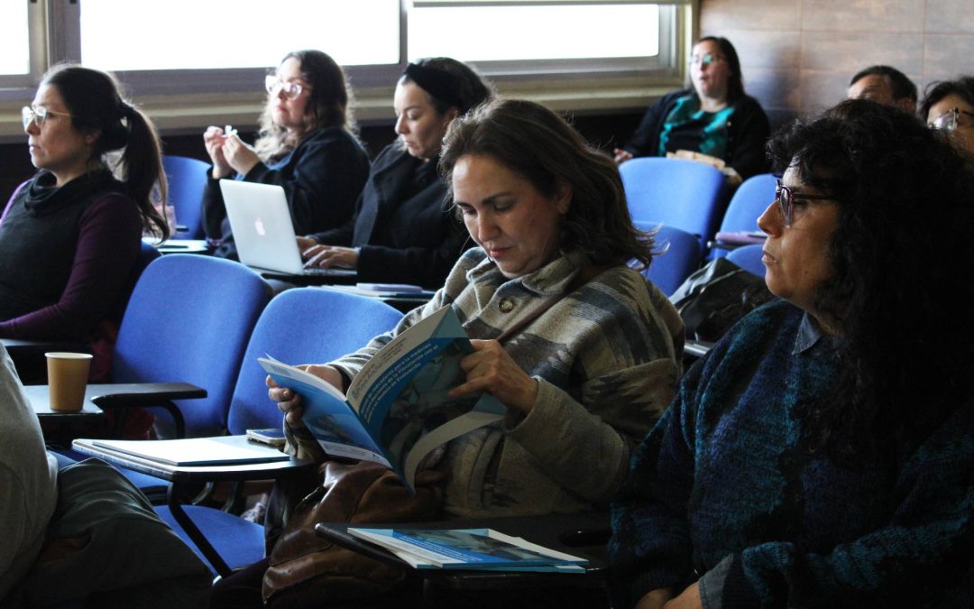 Vinculación con el Medio difunde ante facultades de Ciencias Sociales y Salud Modelo VcM y Manual de Indicadores institucionales