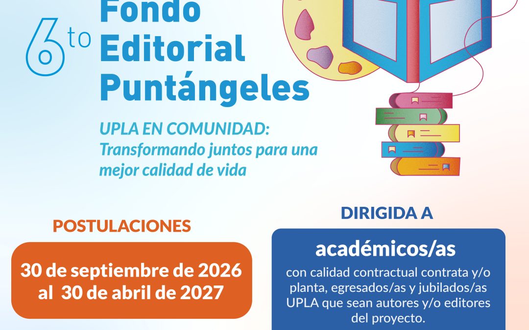 Convocatoria 6º Fondo Editorial Puntángeles
