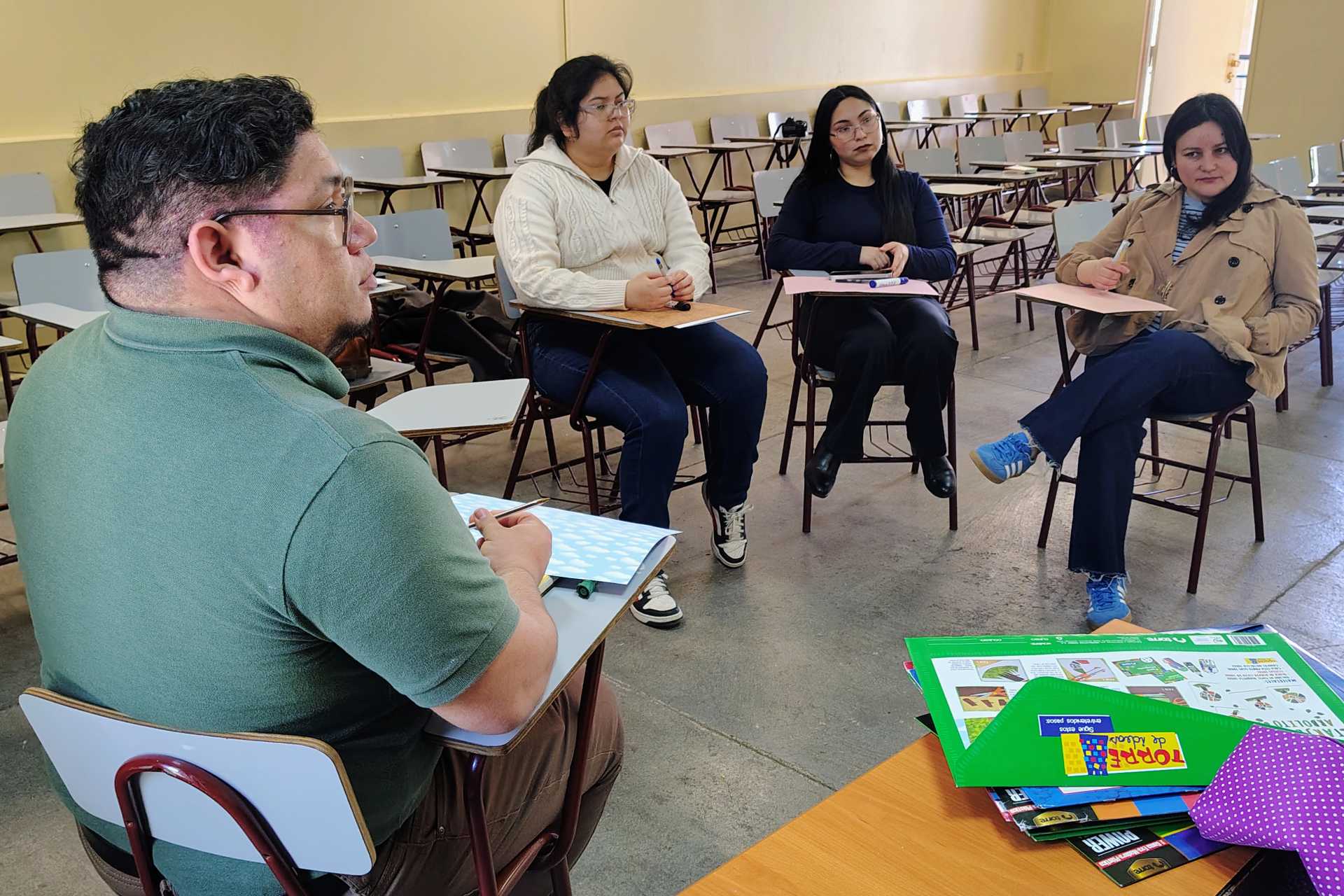 Jornada egresados Ped. en Castellano campus San Felipe